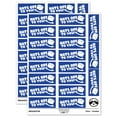 thumbnail image 1 of Hats Off to You Teacher Student School Sticker Set - Dark Blue - Matte Finish - 2.00" Large, 1 of 7