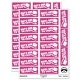 thumbnail image 1 of Hats Off to You Teacher Student School Sticker Set - Hot Pink - Matte Finish - 2.00" Large, 1 of 7