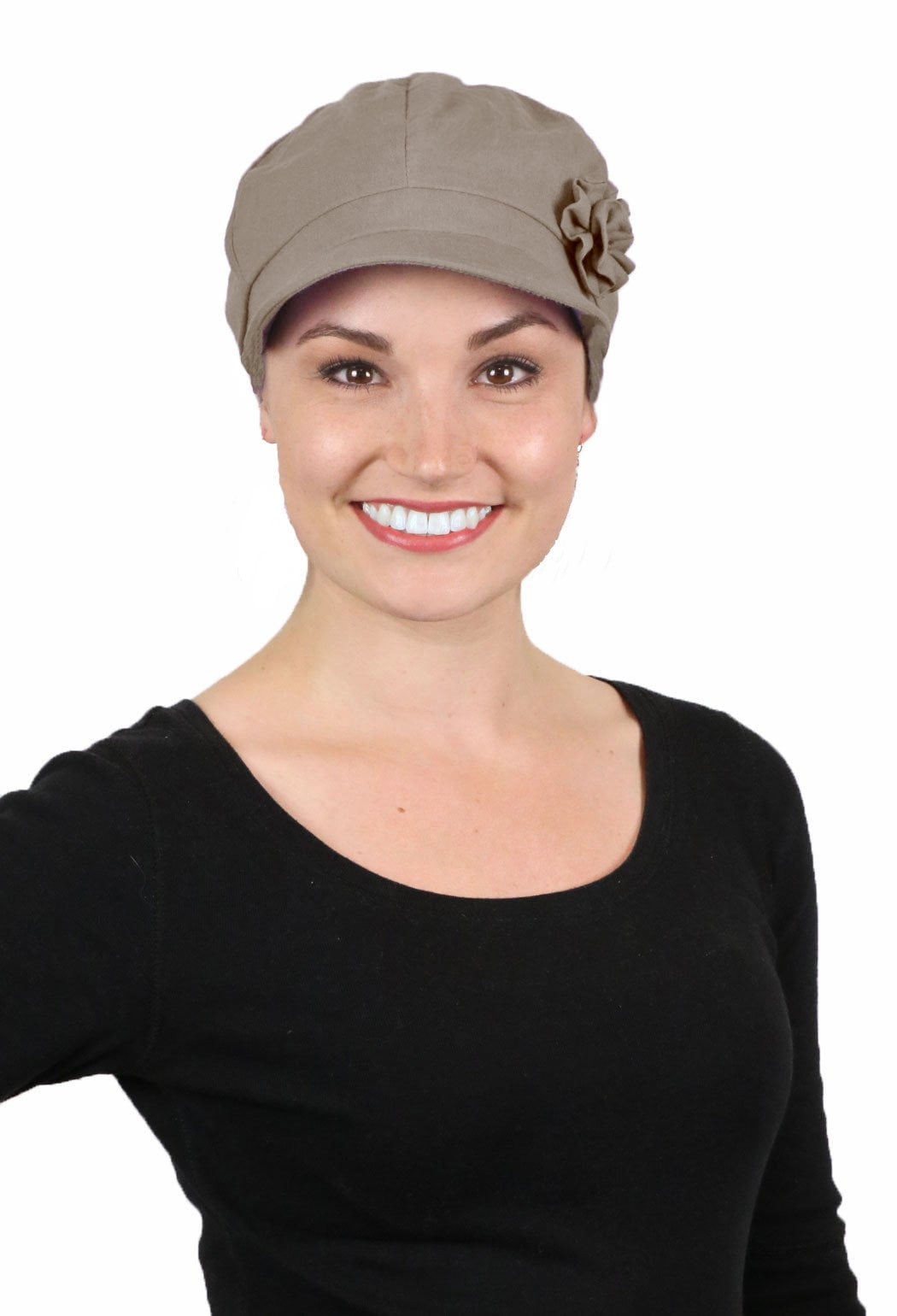 Brighton Newsboy Cap For Women Hats for Cancer Patients  display picture 3