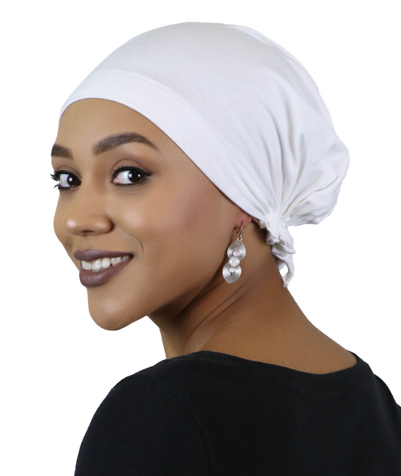 How to tie a head scarf for cancer patients 
