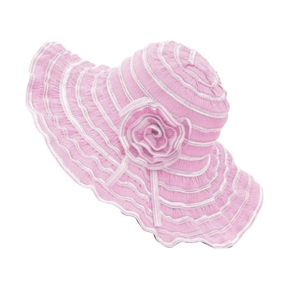 Hats Silk Bonnet Beanie Cowboy Hat Fashion Berets Sun Hat Children's Summer Sun Hat Out To Avoid Sunburn Beach Hat Foldable Sea Side Large Brim Cap Bucket Hats Red Headbands Head Wraps for Women