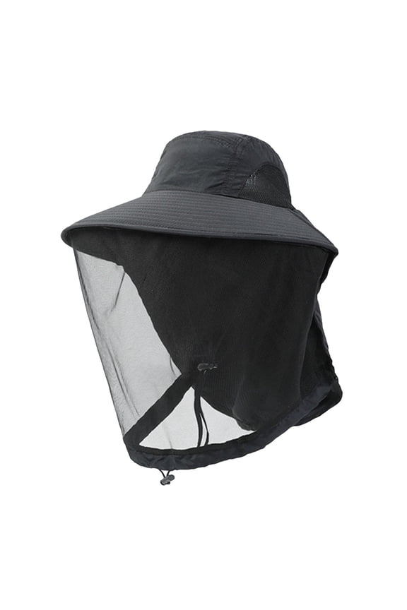 Hats Wide Brim Sun Hats For Women UV Protection Men And Summer Quick Drying Outdoor Fishing Beach Visor Neck Guard Girth Fisherman Breathable Quick Drying Visor Black