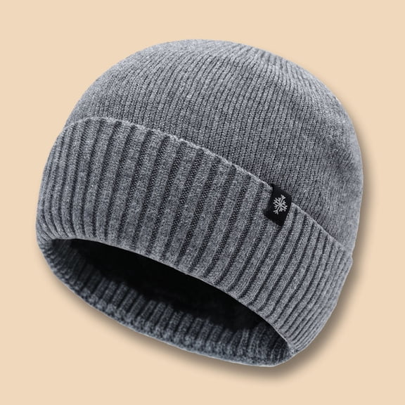 Hats Winter Men And Women Padded Warm Hat Outdoor Letters Knitted Fall Riding Neck Warm Wool Cap