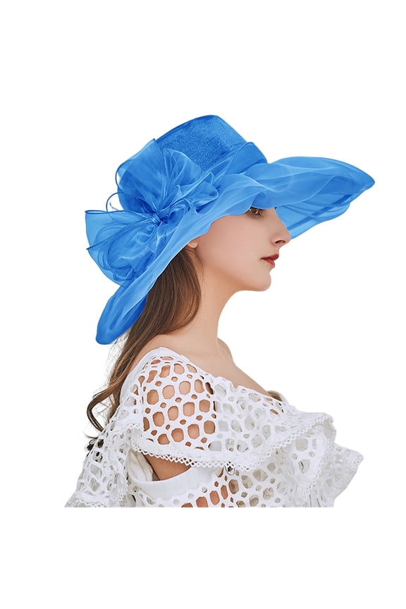 Hats for Women Fashionable Wedding Hat Church Hats for Women Kentucky Derby Hat Fancy Hats Wedding Hats for Women Church Hats Derby Hats for Women 2025 Church Hat Black Church Hats for Women