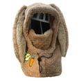 thumbnail image 1 of Hats Women Winter Full Long Ear Thick Plush Adjustable Windproof Warm Scarf Combo Cycling Skiing Cap Hat, 1 of 3