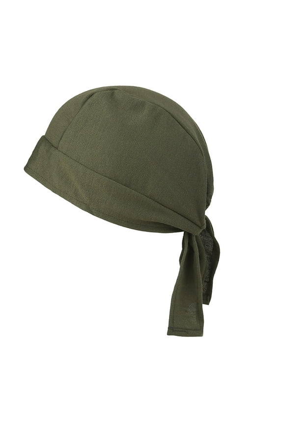 Hats Women's Foldable Handmade Soild Print Cotton Chemotherapy Hair Loss Caps Slouchy Hat