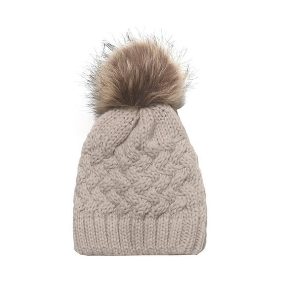 Hats Wool Knit Hat Winter Hat Ladies Warm Soft Lancy Knit Hat for Cold Weather and Stylish,Z02 GY2,One Size
