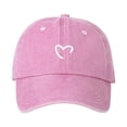 thumbnail image 1 of Hats for Men Baseball Cap Stylish Unisex Baseball Cap with Heart Print Design for Sporty Casual Daily Wear in All Seasons, 1 of 3