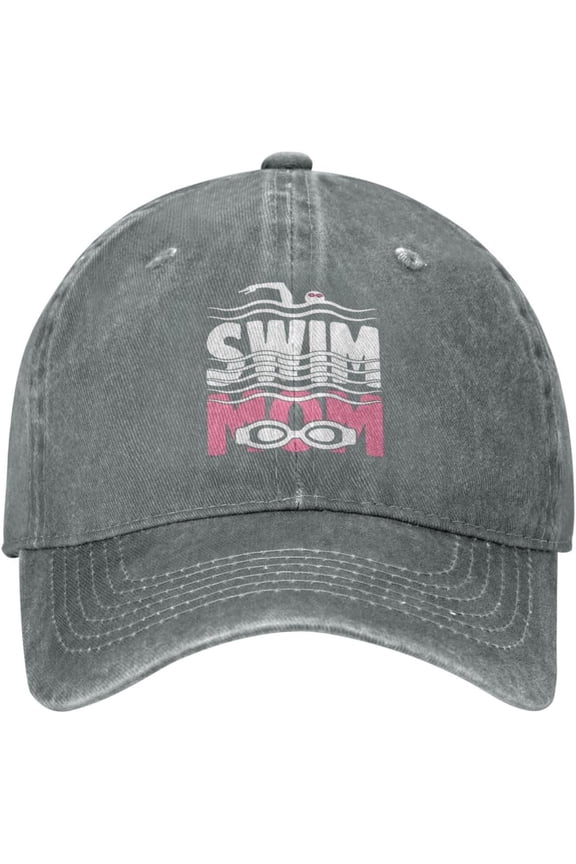 Hats for Men Baseball Cap Swim Mama Life Sport Caps for Mens Workout Caps Quick Dry Swim Mom Tennis Hats