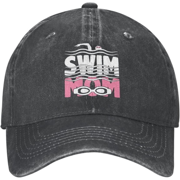 Hats for Men Baseball Cap Swim Mama Life Sport Caps for Mens Workout Caps Quick Dry Swim Mom Tennis Hats