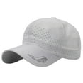thumbnail image 1 of Hats for Men Breathable Baseball Cap for Sports and Leisure Activities All Year Round Lightweight Performance Hat for, 1 of 2