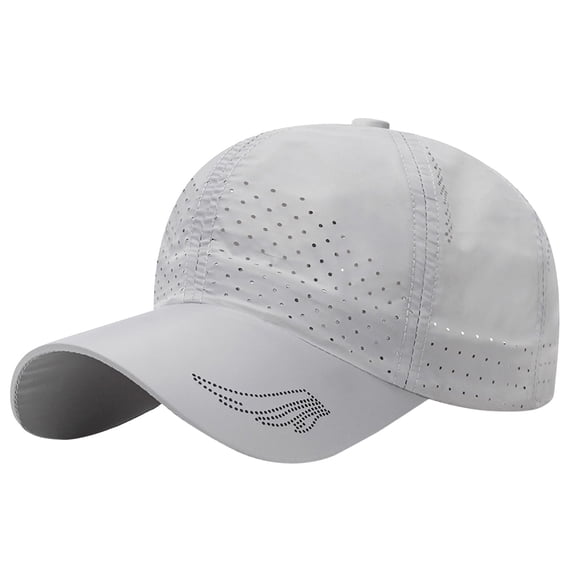 Hats for Men Breathable Baseball Cap for Sports and Leisure Activities All Year Round Lightweight Performance Hat for