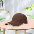thumbnail image 1 of Hats for Men, Brown Sandwich Hairy Green Baseball Cap Light Plate Work Cap, Size One Size, 1 of 4