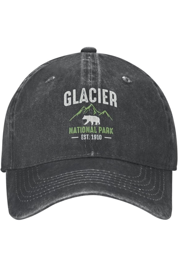 Hats for Men Camping Hiking Sport Hat for Women's Sports Hat Light Weight Glacier National Park Summer Cap