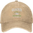 thumbnail image 1 of Hats for Men Camping Hiking Sport Hat for Women's Sports Hat Light Weight Glacier National Park Summer Cap, 1 of 8