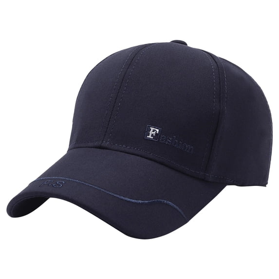 Hats for Men Men Hat Baseball Cap Casual Versatile Cap Outdoor Sunshade Hat Mens Hats Blue One Size Fashion Women Men