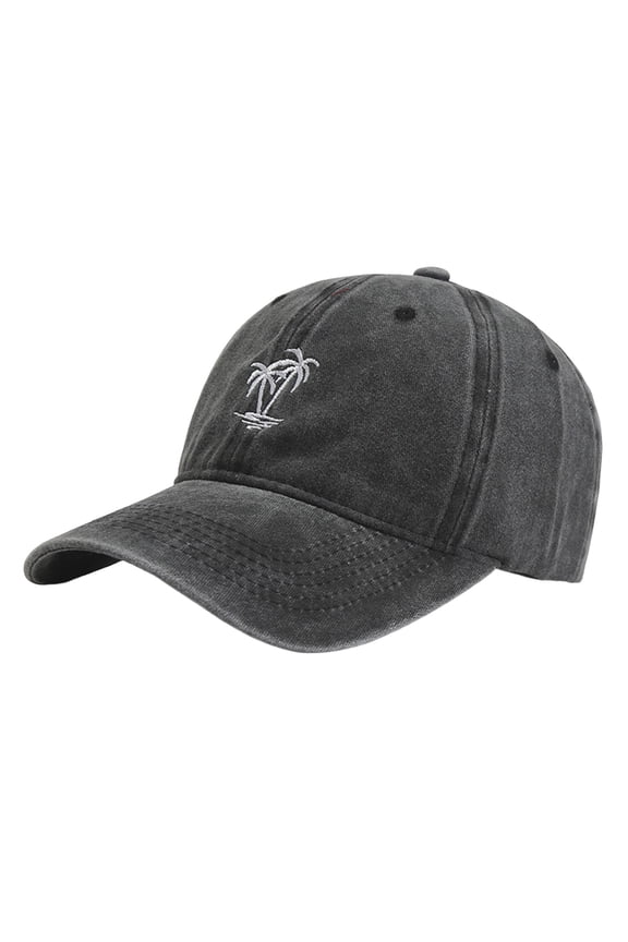 Hats for Men Unisex Cotton Denim Buckle Baseball Cap Outdoor Sunshade Sunscreen Hat Mens Hats Black One Size