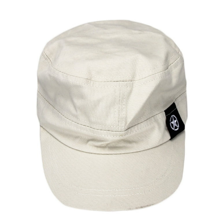 Hats for Men Women Bush Hat Baseball Cap Cadet Flat Hat Patrol Roof Field  Baseball Caps Summer Hats for Women