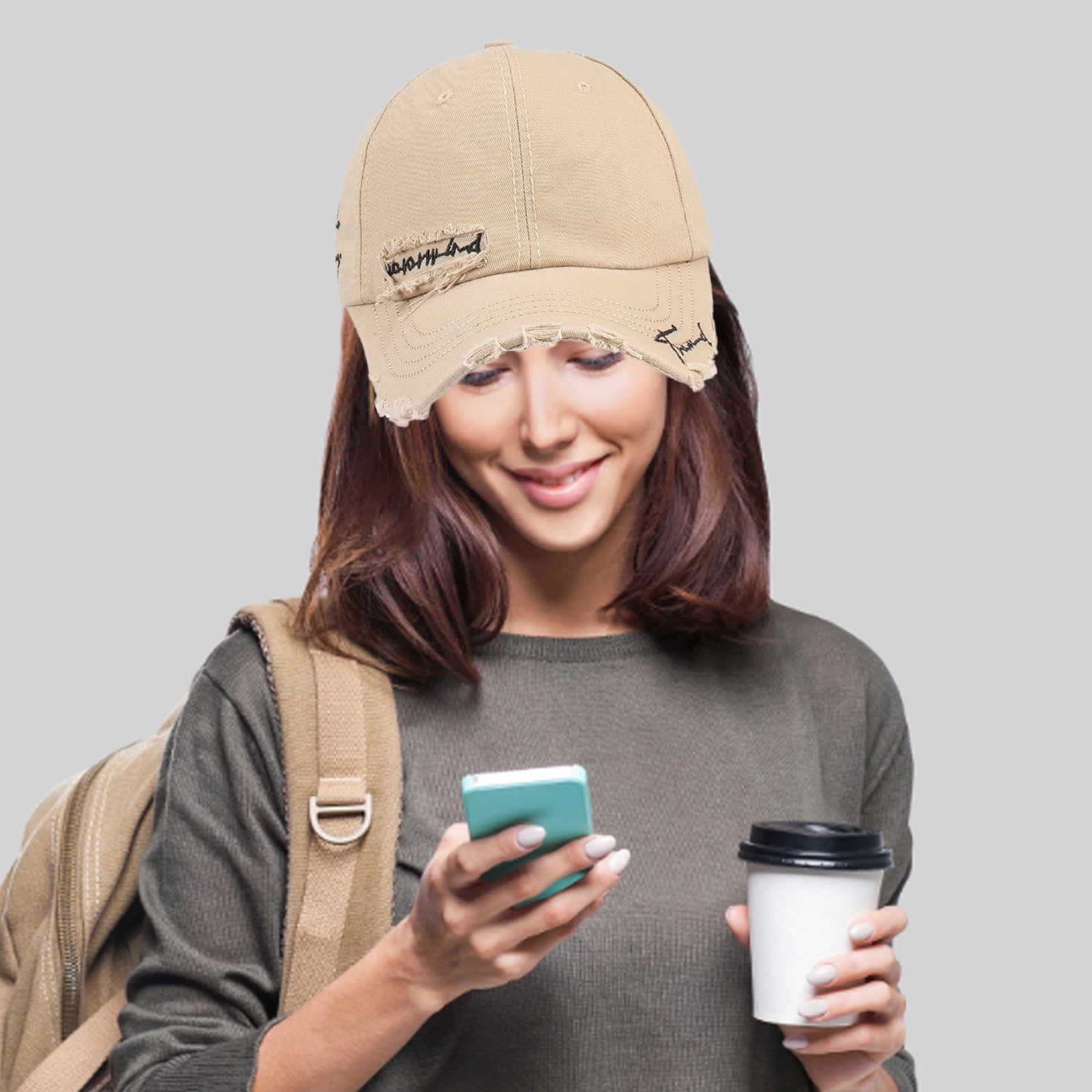 Hats for Men Women Corduroy Baseball Cap For Men Womens Sports