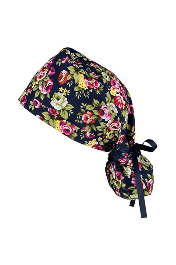Hats for Men and Women Button Bouffant Scrub Cap With Sweatband For Mens Womens Everyday Wear