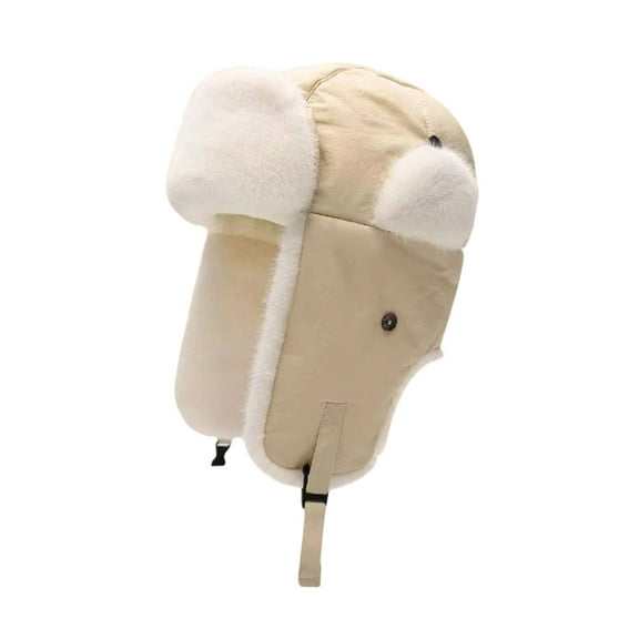 Hats for Men with Ear Covers Lined Warm Knit Cap 2025 Fall Stretchy Trendy Casual Thick Cozy Winter Hat