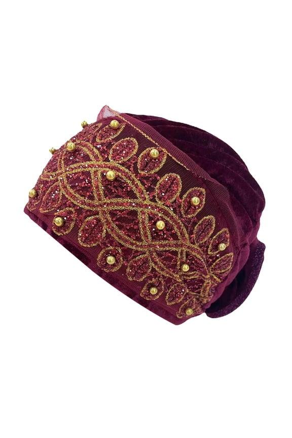 Hats for Women Fashion Cap Lace Sequin Printed Beaded Curled Solid Flat Cap Hats