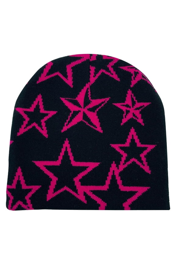Hats for Women Five Pointed Knitted Hat European American Popular Hat Hip Hop Hat Outdoor Sports Street Hats