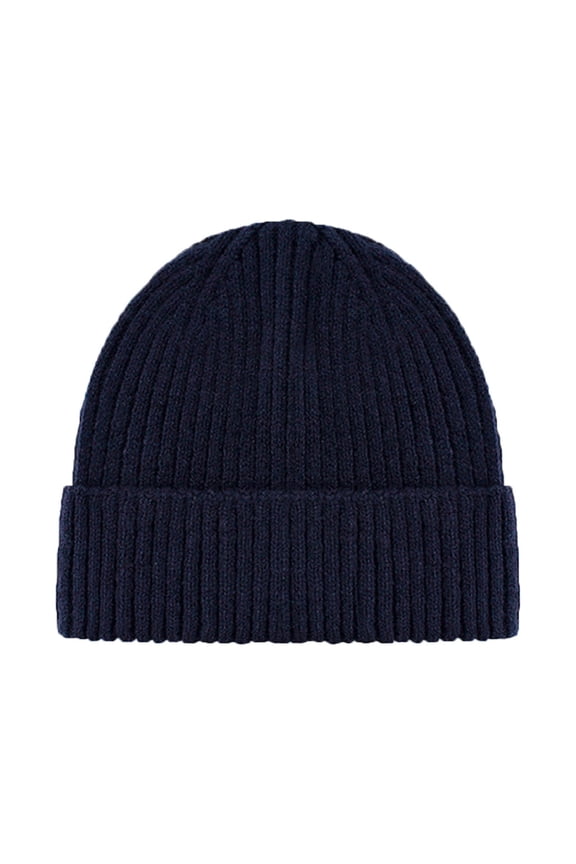 Hats for Women Hot Soft Yarn Custom Plain Cuff Knit Winter Hats