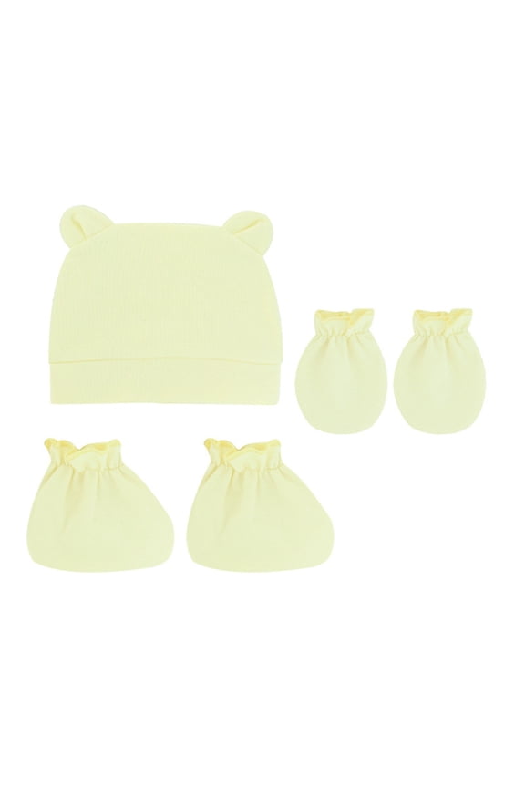 Hats for Women Infant Hats Baby Boys Cotton Beanie Caps Hat Baby Soft Skull Caps Hat for Baby Boy'S 0-12 Months Hat Mittens Socks Set Hats