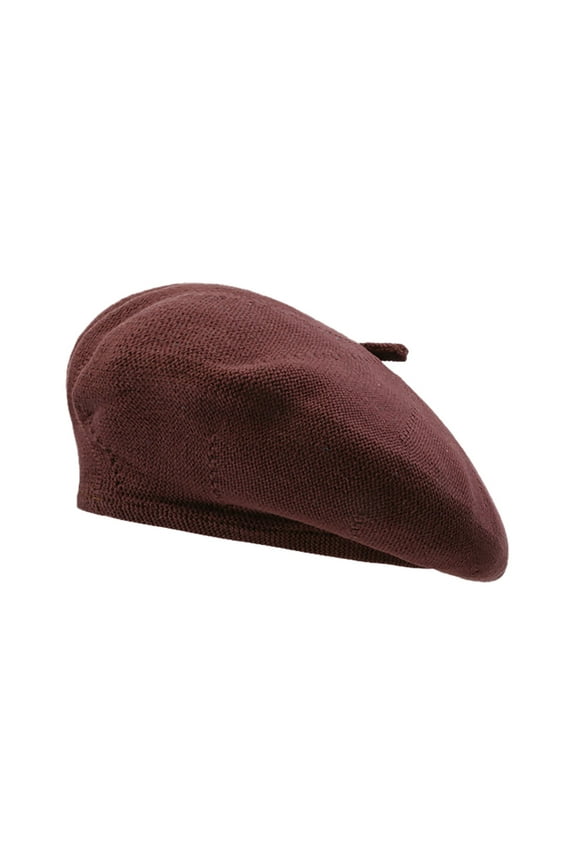 Hats for Women Lady Beret Autumn Winter Lightweight Breathable Fashion Solid Bonnet Hats