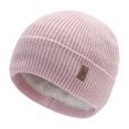 thumbnail image 1 of Hats for Women Mens Hats Winter Men And Women Padded And Thickened Warm Hat Outdoor Letters Knitted Hat Fall And Winter Riding Neck Warm Wool Hat, 1 of 3