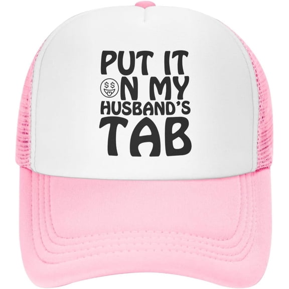 Hats for Women Put It On My Husbands Tab Sport Cap