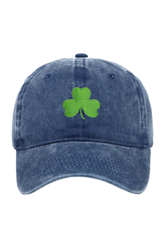 Hats for Women St. Pa Trick'S Day Hat Green Baseball Cap Sha Mrock Embroidered for Man Funny Hats