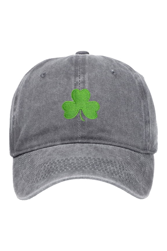 Hats for Women St. Pa Trick'S Day Hat Green Baseball Cap Sha Mrock Embroidered for Man Funny Hats