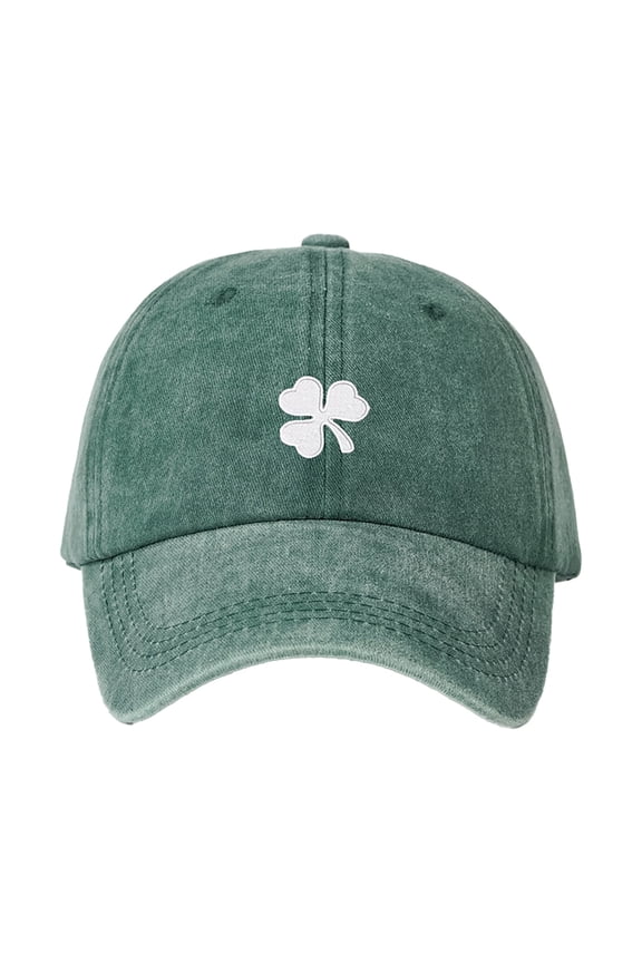 Hats for Women St. Pa Trick'S Day Hat Green Baseball Cap Sha Mrock Embroidered for Man Funny Hats