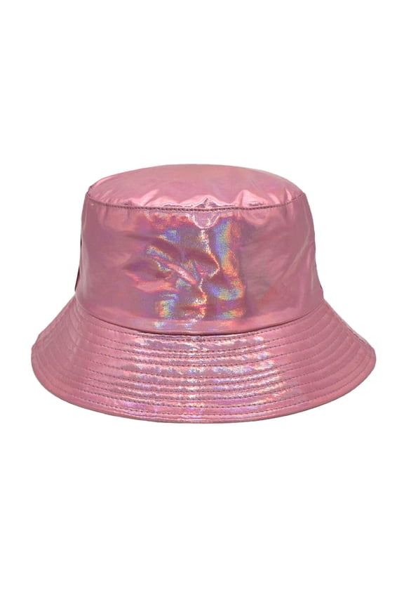 Hats for Women Stage Hat Female Color Reflective Fisherman Hat Male Personality Bright Visor Hat Dazzling Color Visor Hip Hop Hats