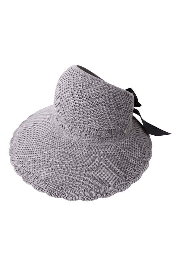 Hats for Women Summer Beach Top Able Open Hat Wide Visor Roll Fold Sun Up Cap Baseball Caps Hats