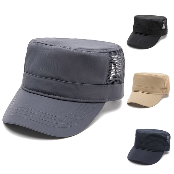 Hats for Women Unisex Classic Adjustable Twill Baseball Hat Curved Brim Khaki L