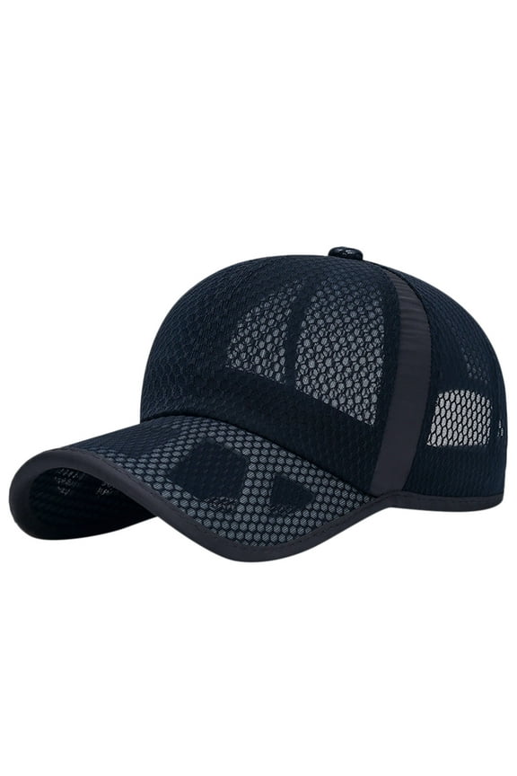 Hats for Women Unisex Classic Low Profile Mesh Baseball Cap Soft Unconstructed Adjustable Size Dad Hats