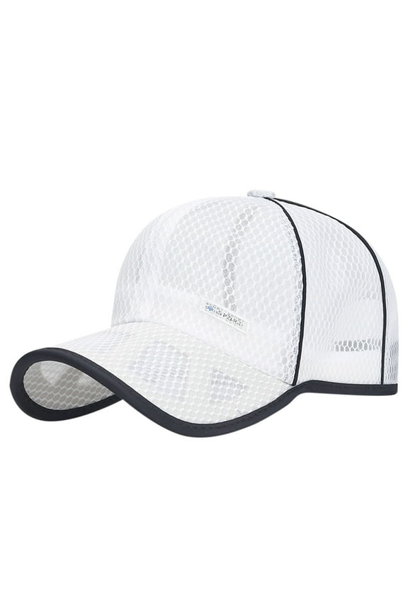 Hats for Women Unisex Classic Low Profile Mesh Baseball Cap Soft Unconstructed Adjustable Size Dad Hats
