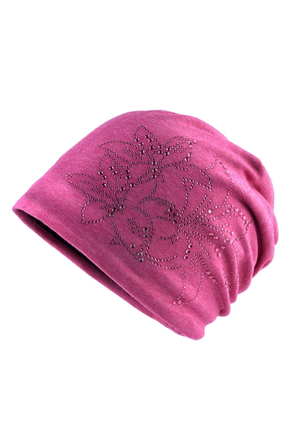 Hats for Women Velvet Knitted Pullover Cap Double Layer Warm Pullover Cap Pile Cap Hats