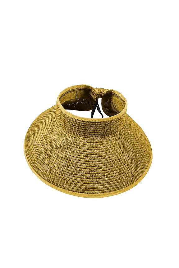 Hats for Women Wide Brim Roll Up Straw Anti Sun Hat Sun Visor Hats