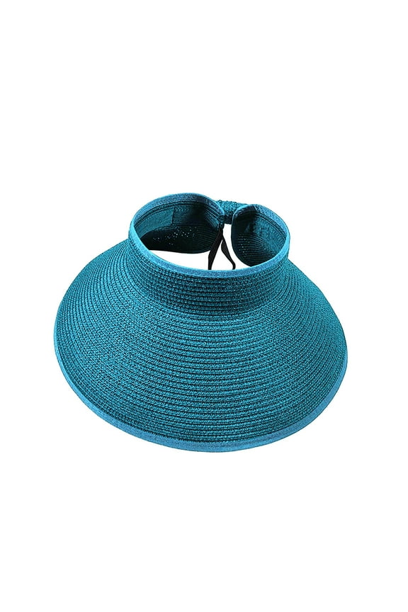 Hats for Women Wide Brim Roll Up Straw Anti Sun Hat Sun Visor Hats