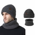 thumbnail image 1 of Hats for Women Winter Hat Winter Knitted Hat And Scarf Unisex Thermal Ear Warm Neck Warmer for Cold Weather Outdoor Activities, 1 of 5