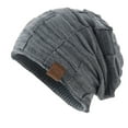 thumbnail image 1 of Hats for Women Winter Mixed Color Cotton Knitting Hat Warm Fashion Pullover Warm Hats, 1 of 4