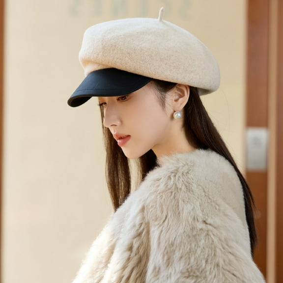 Hats for Women, Women Newsboy Hat Trucker Hat Beret Newsboy Caps Retro Fashion Winter Hats for Women 2025