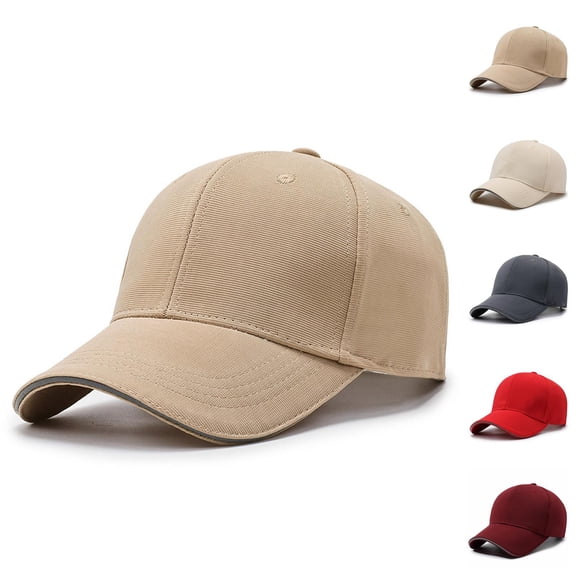 Hats for men reflective running cap – Night safety design lightweight baseball hat with glow strip, breathable fabric cap for evening jogs or cycling