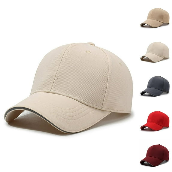 Hats for men reflective running cap – Night safety design lightweight baseball hat with glow strip, breathable fabric cap for evening jogs or cycling