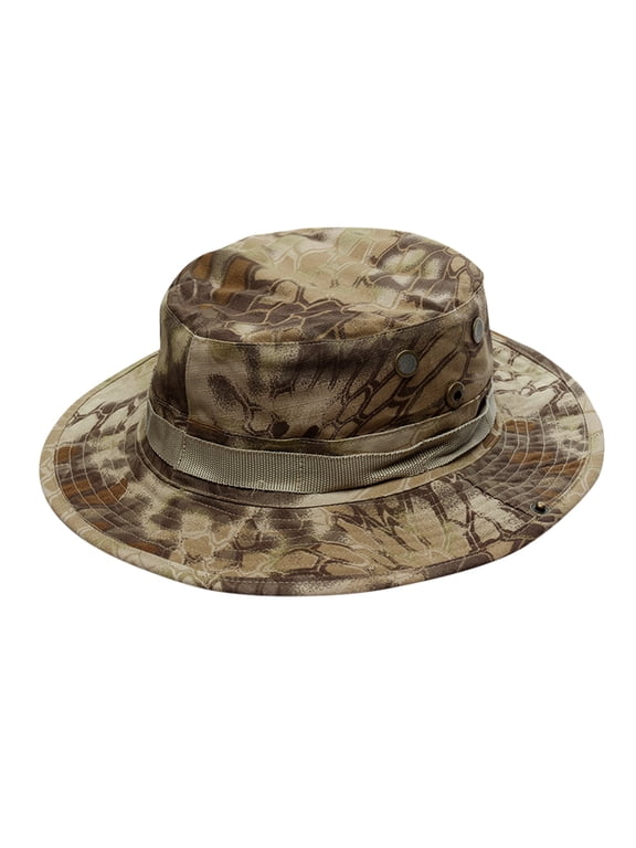 Hats for men women Adjustable Camouflage Bucket Hat Outdoor Fishing Sun Cap