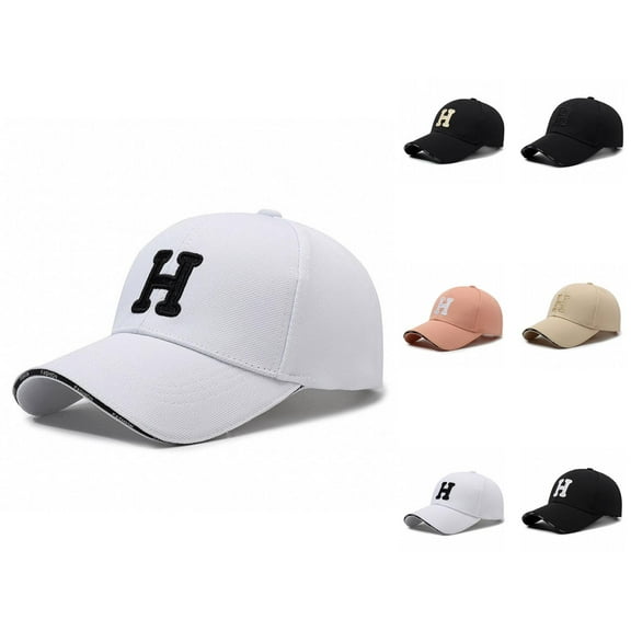 Hats for women fun embroidered icons â Playful casual baseball cap with smile, fruit, or animal icons, for gifting, summer outings or weekend errands